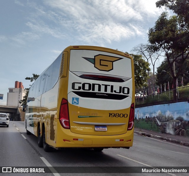 Empresa Gontijo de Transportes 19800 na cidade de Belo Horizonte, Minas Gerais, Brasil, por Maurício Nascimento. Número da foto: #13147649.