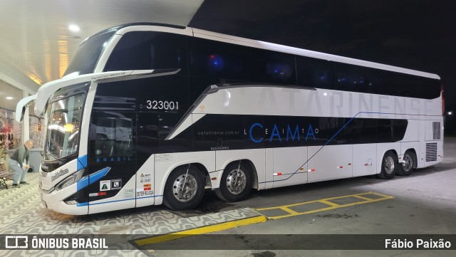 Auto Viação Catarinense 323001 na cidade de Quatro Barras, Paraná, Brasil, por Fábio Paixão. Número da foto: #13146695.