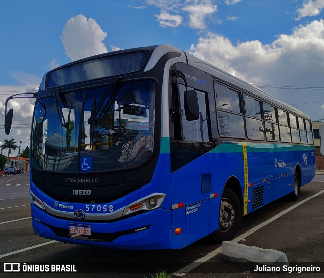 Rápido Sumaré - Piracicaba 57058 na cidade de Piracicaba, São Paulo, Brasil, por Juliano Sgrigneiro. Número da foto: #13147958.