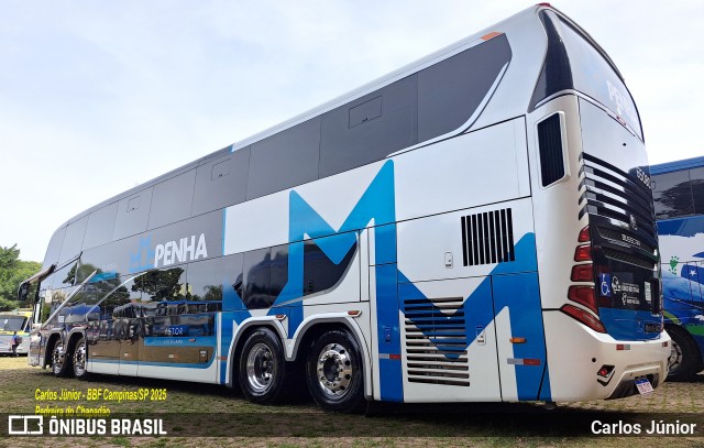 Empresa de Ônibus Nossa Senhora da Penha 65080 na cidade de Campinas, São Paulo, Brasil, por Carlos Júnior. Número da foto: #13146642.