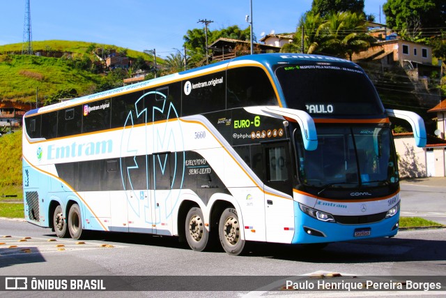 Emtram 5660 na cidade de Barra do Piraí, Rio de Janeiro, Brasil, por Paulo Henrique Pereira Borges. Número da foto: #13147583.
