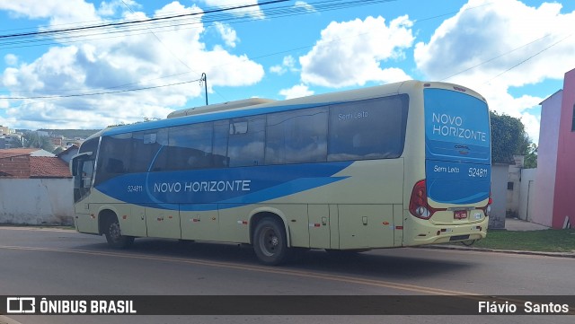 Viação Novo Horizonte 524811 na cidade de Barra da Estiva, Bahia, Brasil, por Flávio  Santos. Número da foto: #13145304.