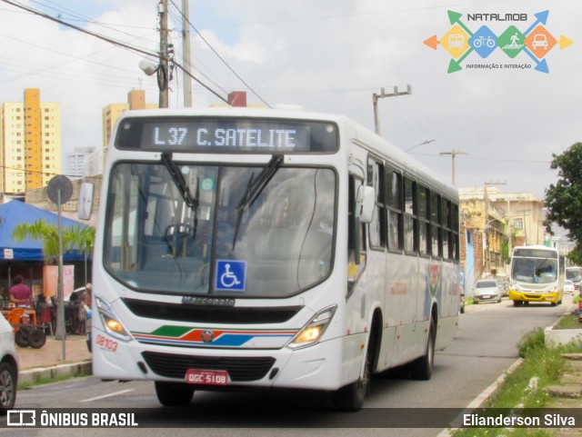 Transnacional Transportes Urbanos 08103 na cidade de Natal, Rio Grande do Norte, Brasil, por Elianderson Silva. Número da foto: #13146442.