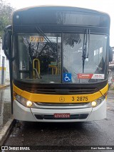 Viação Metrópole Paulista - Zona Leste 3 2875 na cidade de São Paulo, São Paulo, Brasil, por Davi Santos Silva. Número da foto: #13147141.