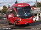 Viação Santa Cruz 37825 na cidade de Três Corações, Minas Gerais, Brasil, por Fábio Mateus Tibúrcio. Número da foto: #13145278.