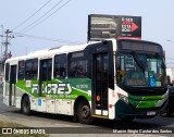 Transportes Flores RJ 128.015 na cidade de Nova Iguaçu, Rio de Janeiro, Brasil, por Marcio Sérgio Castor dos Santos. Número da foto: #:id.