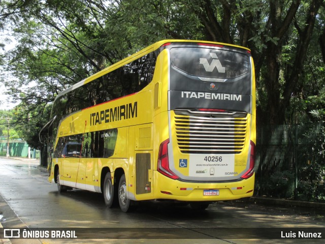 Viação Nova Itapemirim 40256 na cidade de São Paulo, São Paulo, Brasil, por Luis Nunez. Número da foto: #13096623.