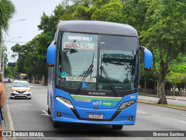 UTIL - União Transporte Interestadual de Luxo 9007 na cidade de Rio de Janeiro, Rio de Janeiro, Brasil, por Brenno Santos. Número da foto: #13096019.