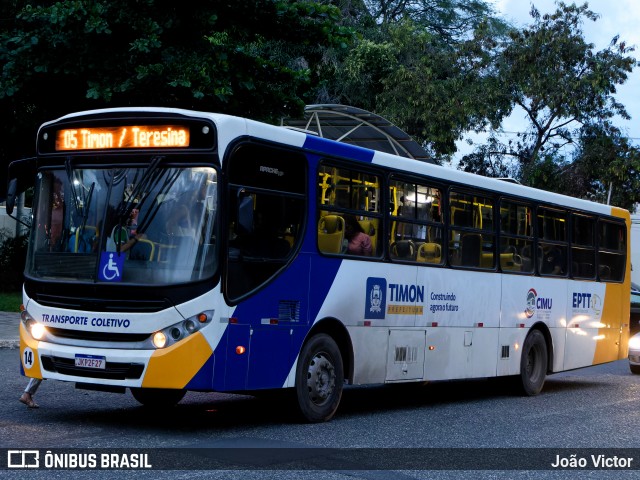EPTT - Empresa Pública de Transporte Timonense 09 na cidade de Teresina, Piauí, Brasil, por João Victor. Número da foto: #13096716.