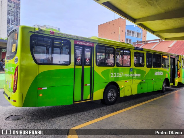 Santo Antônio Transportes Niterói 2.2.057 na cidade de Niterói, Rio de Janeiro, Brasil, por Pedro Otávio. Número da foto: #13099054.