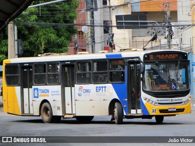 EPTT - Empresa Pública de Transporte Timonense 32 na cidade de Teresina, Piauí, Brasil, por João Victor. Número da foto: #13096867.