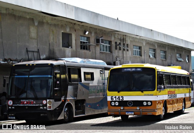 Ônibus Particulares 6143 na cidade de Juiz de Fora, Minas Gerais, Brasil, por Isaias Ralen. Número da foto: #13098267.