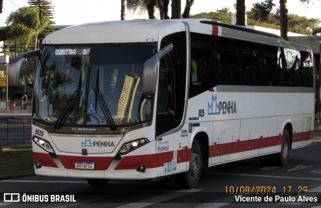 Empresa de Ônibus Nossa Senhora da Penha 6525 na cidade de Curitiba, Paraná, Brasil, por Vicente de Paulo Alves. Número da foto: #13097456.
