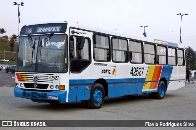 Novix Bus 42527 na cidade de Duque de Caxias, Rio de Janeiro, Brasil, por Flavio Rodrigues Silva. Número da foto: #13098990.