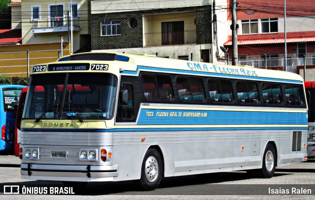 Ônibus Particulares 7023 na cidade de Juiz de Fora, Minas Gerais, Brasil, por Isaias Ralen. Número da foto: #13098322.