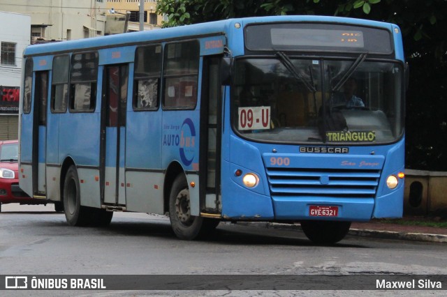 São Jorge Auto Bus 900 na cidade de Ponte Nova, Minas Gerais, Brasil, por Maxwel Silva. Número da foto: #13096999.