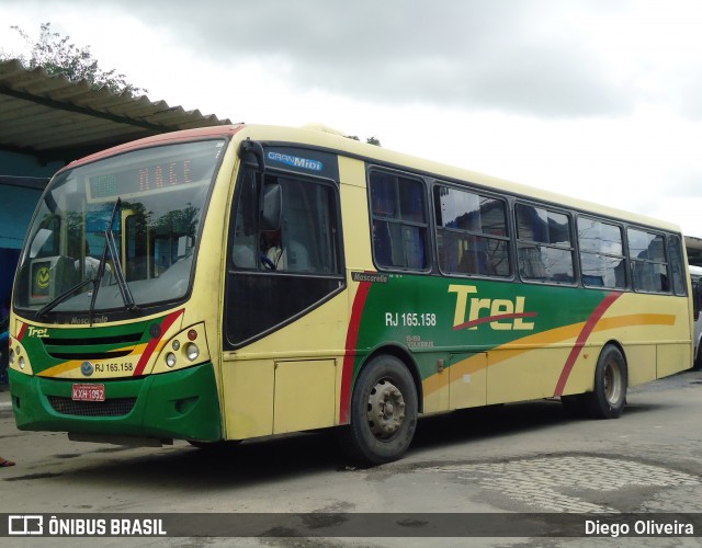TREL - Transturismo Rei RJ 165.158 na cidade de Magé, Rio de Janeiro, Brasil, por Diego Oliveira. Número da foto: #13096042.