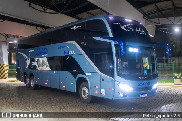 Expresso Satélite Norte 25005 na cidade de Joinville, Santa Catarina, Brasil, por Petris _spotter 2.4. Número da foto: #13095741.