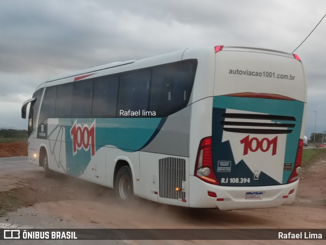 Auto Viação 1001 RJ 108.394 na cidade de Itaboraí, Rio de Janeiro, Brasil, por Rafael Lima. Número da foto: #13097727.
