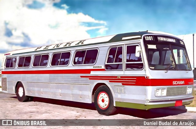 Empresa de Ônibus Nossa Senhora da Penha 1301 na cidade de Curitiba, Paraná, Brasil, por Daniel Budal de Araújo. Número da foto: #13097571.