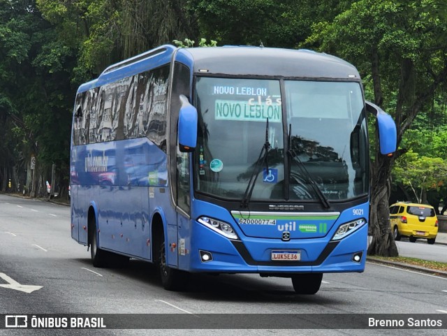 UTIL - União Transporte Interestadual de Luxo 9021 na cidade de Rio de Janeiro, Rio de Janeiro, Brasil, por Brenno Santos. Número da foto: #13096021.
