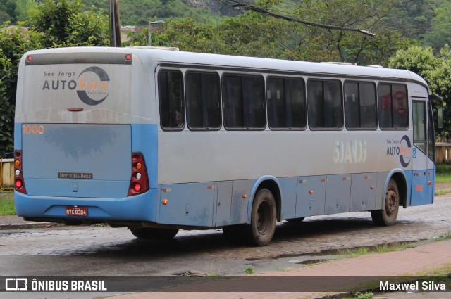 São Jorge Auto Bus 1000 na cidade de Ponte Nova, Minas Gerais, Brasil, por Maxwel Silva. Número da foto: #13096985.