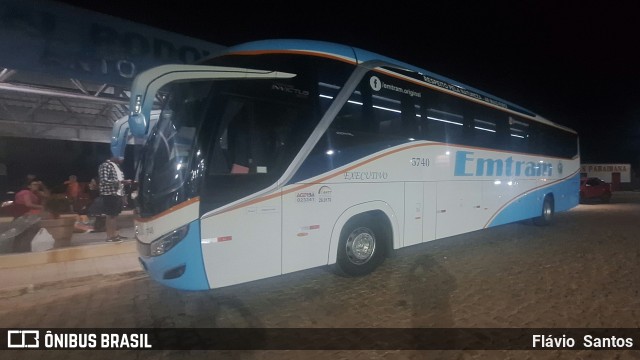 Emtram 5740 na cidade de Barra da Estiva, Bahia, Brasil, por Flávio  Santos. Número da foto: #13095913.