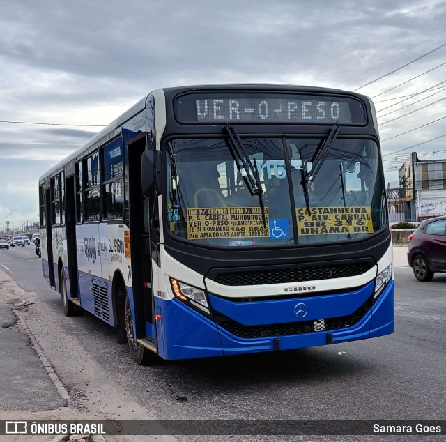 Transportes Águas Lindas BL-91601 na cidade de Ananindeua, Pará, Brasil, por Samara Goes. Número da foto: #13096271.