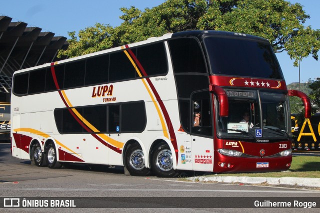 Lupa Turismo - Lupa Transporte e Turismo 2103 na cidade de Florianópolis, Santa Catarina, Brasil, por Guilherme Rogge. Número da foto: #13097820.