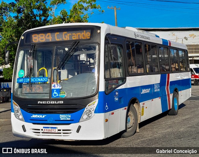 Auto Viação Jabour D86014 na cidade de Rio de Janeiro, Rio de Janeiro, Brasil, por Gabriel Conceição. Número da foto: #13096364.