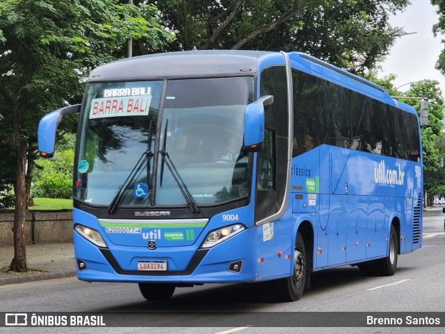 UTIL - União Transporte Interestadual de Luxo 9004 na cidade de Rio de Janeiro, Rio de Janeiro, Brasil, por Brenno Santos. Número da foto: #13096014.