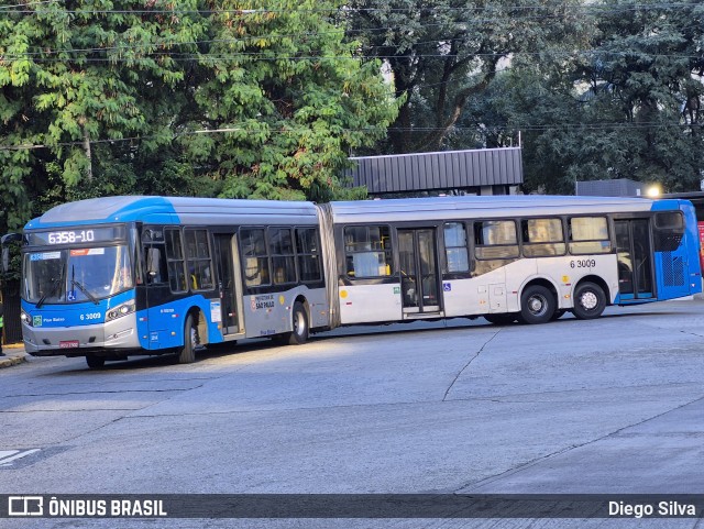 Viação Paratodos > São Jorge > Metropolitana São Paulo > Mobibrasil 6 3009 na cidade de São Paulo, São Paulo, Brasil, por Diego Silva. Número da foto: #13096317.