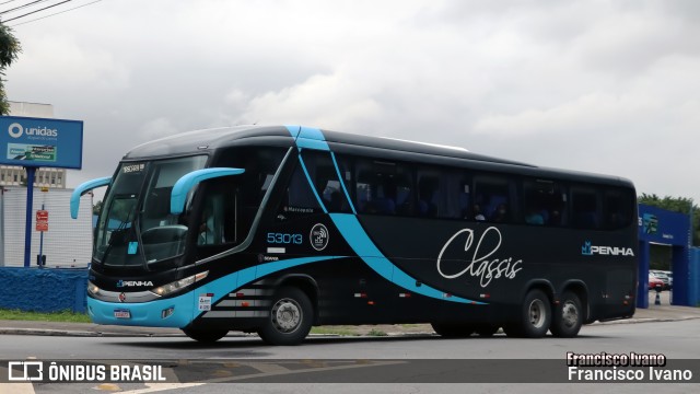 Empresa de Ônibus Nossa Senhora da Penha 53013 na cidade de São Paulo, São Paulo, Brasil, por Francisco Ivano. Número da foto: #13098843.