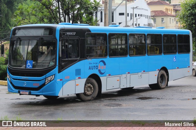 São Jorge Auto Bus 480 na cidade de Ponte Nova, Minas Gerais, Brasil, por Maxwel Silva. Número da foto: #13097003.