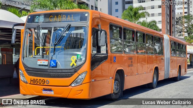 Auto Viação Redentor HI609 na cidade de Curitiba, Paraná, Brasil, por Lucas Weber Calizario. Número da foto: #13098689.