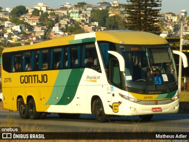 Empresa Gontijo de Transportes 21715 na cidade de Belo Horizonte, Minas Gerais, Brasil, por Matheus Adler. Número da foto: #13098221.