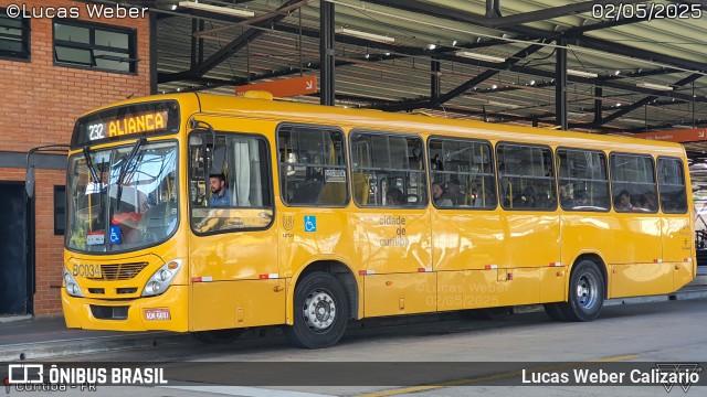 Transporte Coletivo Glória BC034 na cidade de Curitiba, Paraná, Brasil, por Lucas Weber Calizario. Número da foto: #13095930.
