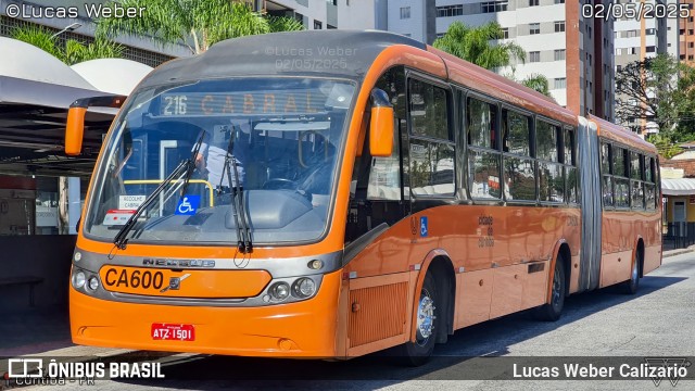 Auto Viação Santo Antônio CA600 na cidade de Curitiba, Paraná, Brasil, por Lucas Weber Calizario. Número da foto: #13095936.