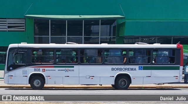 Borborema Imperial Transportes 808 na cidade de Recife, Pernambuco, Brasil, por Daniel  Julio. Número da foto: #13150461.