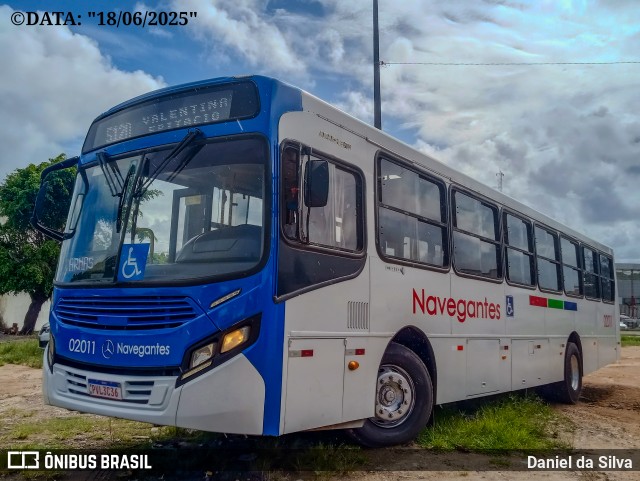 Consórcio Navegantes - 02 > Viação São Jorge > Transurb Transporte Urbano 02011 na cidade de João Pessoa, Paraíba, Brasil, por Daniel da Silva. Número da foto: #13148366.