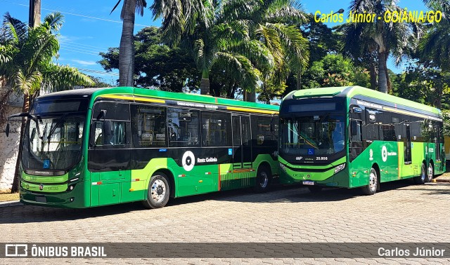 HP Transportes Coletivos 1203 na cidade de Goiânia, Goiás, Brasil, por Carlos Júnior. Número da foto: #13149382.