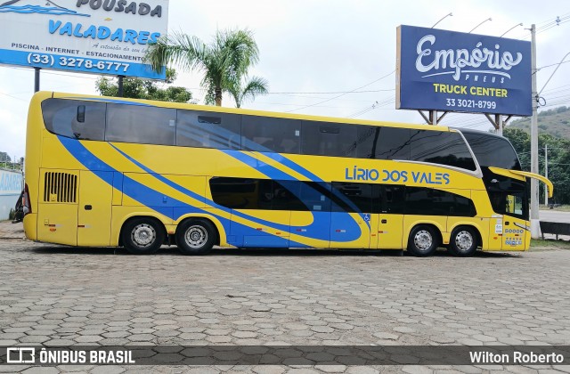 Viação Lírio dos Vales 50000 na cidade de Governador Valadares, Minas Gerais, Brasil, por Wilton Roberto. Número da foto: #13150648.