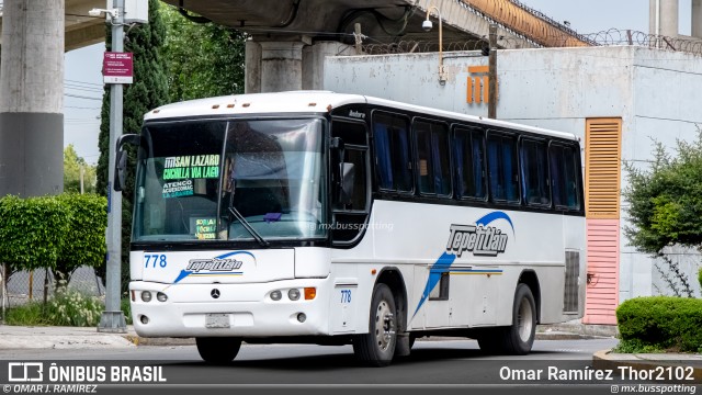 Autotransportes México-Tepetitlán 778 na cidade de Venustiano Carranza, Ciudad de México, México, por Omar Ramírez Thor2102. Número da foto: #13148069.