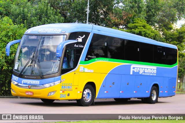 Fergramon Transportes 2045 na cidade de Curitiba, Paraná, Brasil, por Paulo Henrique Pereira Borges. Número da foto: #13150581.