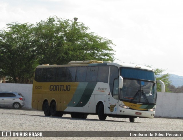 Empresa Gontijo de Transportes 17070 na cidade de Caruaru, Pernambuco, Brasil, por Lenilson da Silva Pessoa. Número da foto: #13149136.
