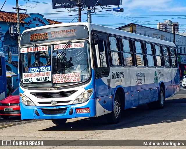 Transportes Barata BN-98015 na cidade de Belém, Pará, Brasil, por Matheus Rodrigues. Número da foto: #13149418.