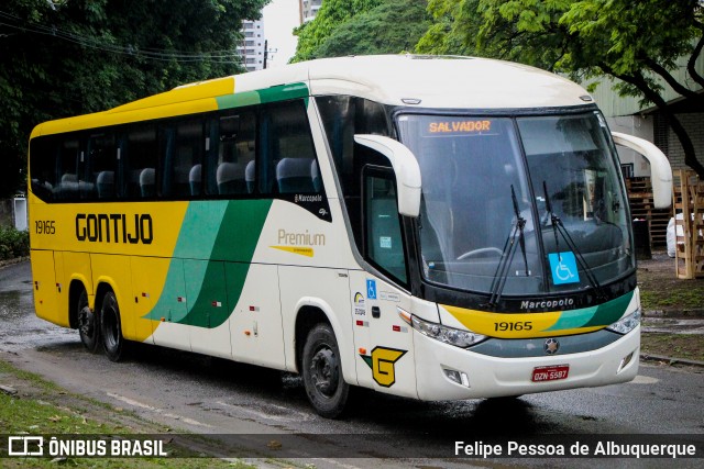 Empresa Gontijo de Transportes 19165 na cidade de Salvador, Bahia, Brasil, por Felipe Pessoa de Albuquerque. Número da foto: #13149856.