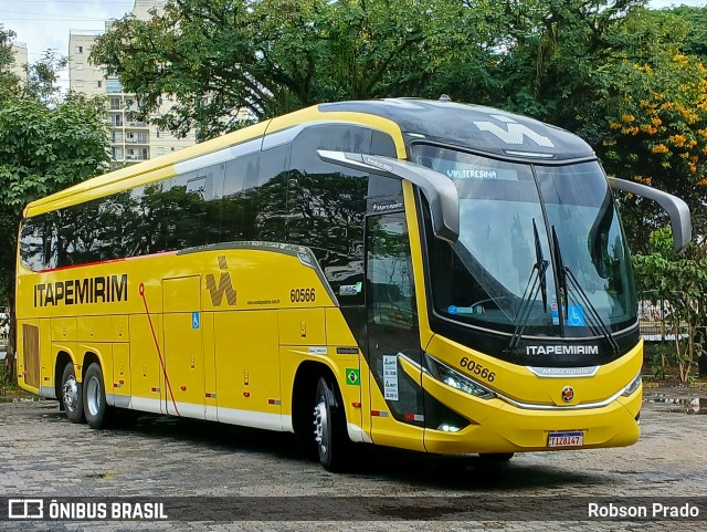 Viação Nova Itapemirim 60566 na cidade de São José dos Campos, São Paulo, Brasil, por Robson Prado. Número da foto: #13148626.