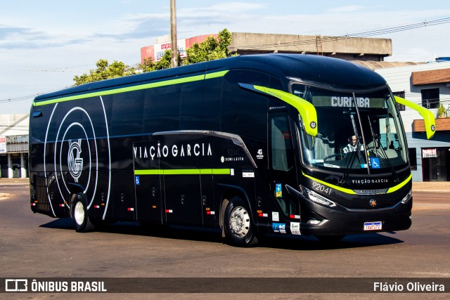 Viação Garcia 92041 na cidade de Cascavel, Paraná, Brasil, por Flávio Oliveira. Número da foto: #13148875.