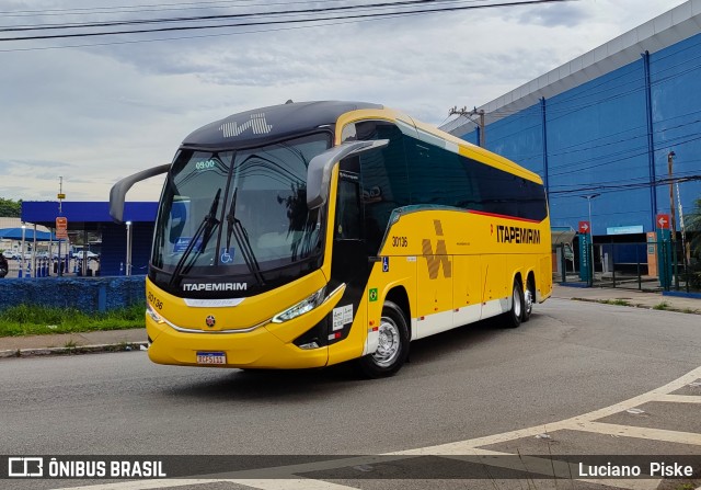 Viação Nova Itapemirim 30136 na cidade de São Paulo, São Paulo, Brasil, por Luciano  Piske. Número da foto: #13149454.